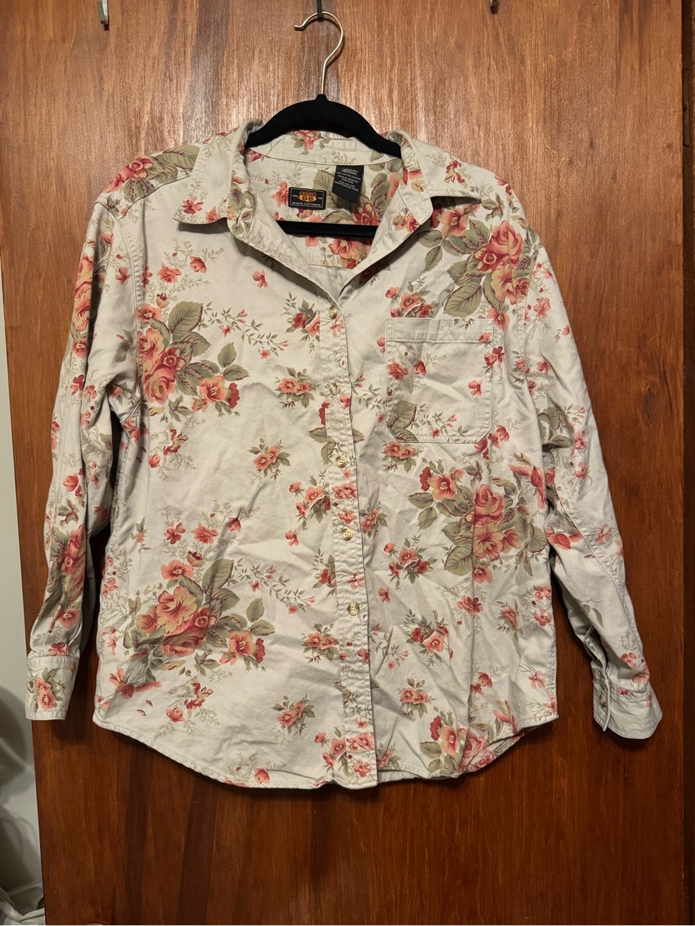 Route 66 Women’s Floral Cottagecore Vintage Americana Utility Jacket Size Medium